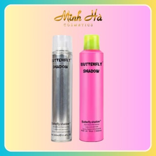 Gôm xịt giữ nếp tóc Butterfly Shadow 320ml cố định nếp tóc hương thơm quyến rũ