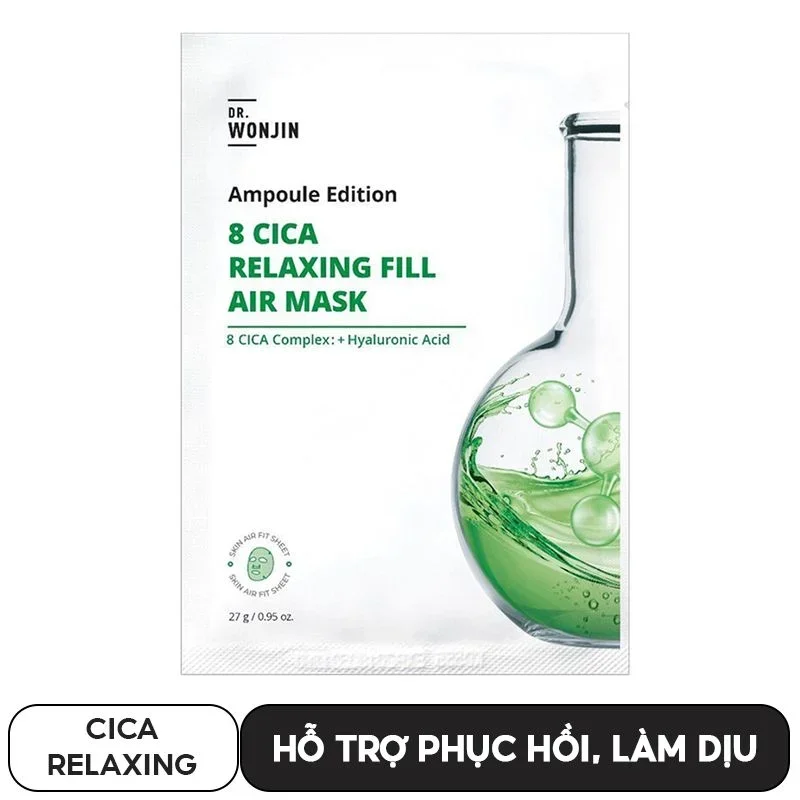 Mặt nạ DR.WONJIN fill air mask ampoule edition 27g dưỡng ẩm và phục hồi da siêu tốc