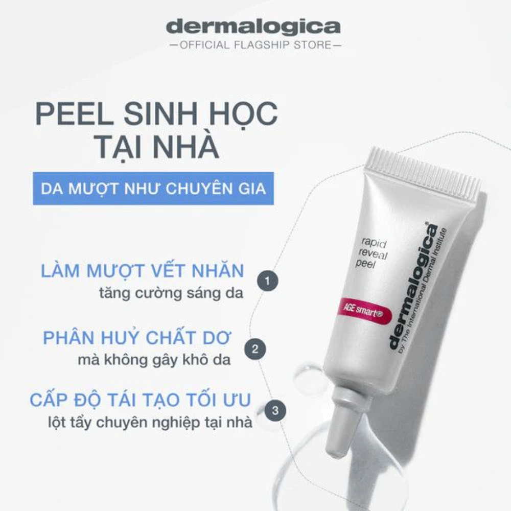 (Tách set) Kem tẩy da chết Dermalogica Rapid Reveal Peel 3ml