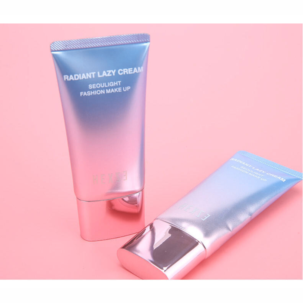 Kem nâng tông Hexze Radiant Lazy Cream 50ml làm sáng da mỏng nhẹ không bết dính