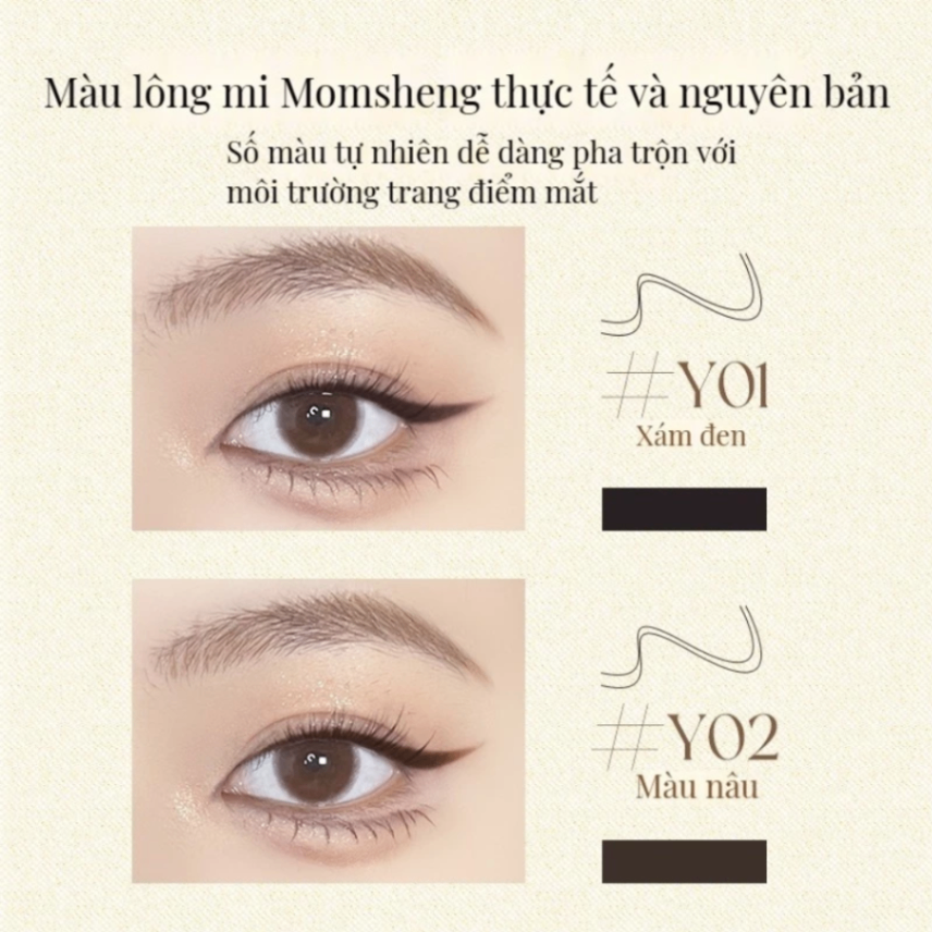 Bút kẻ mắt Veecci hai ngòi phẩy sợi mi 0.5g cho đôi mắt sắc sảo đầy thu hút