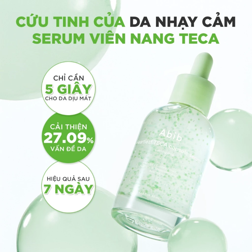 Tinh chất Abib Heartleaf TECA Capsule Serum 50ml