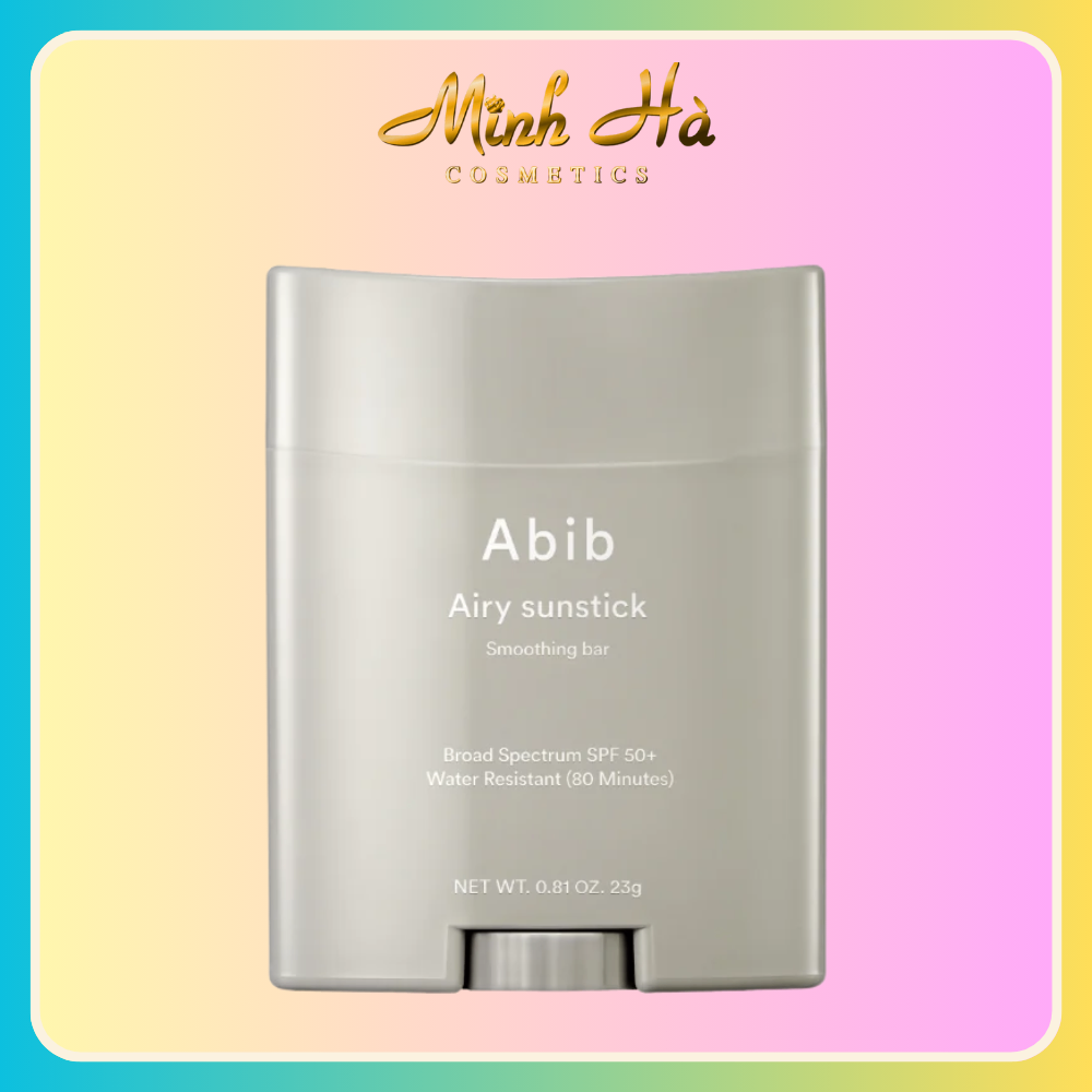 Thanh lăn chống nắng Abib Airy Sunstick Smoothing Bar SPF50+ PA++++ 23g