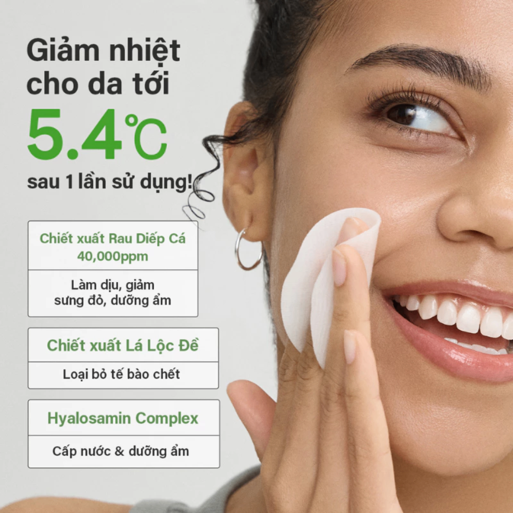 Toner pad Abib Heartleaf Spot Pad Calming Touch 150ml (80 miếng)