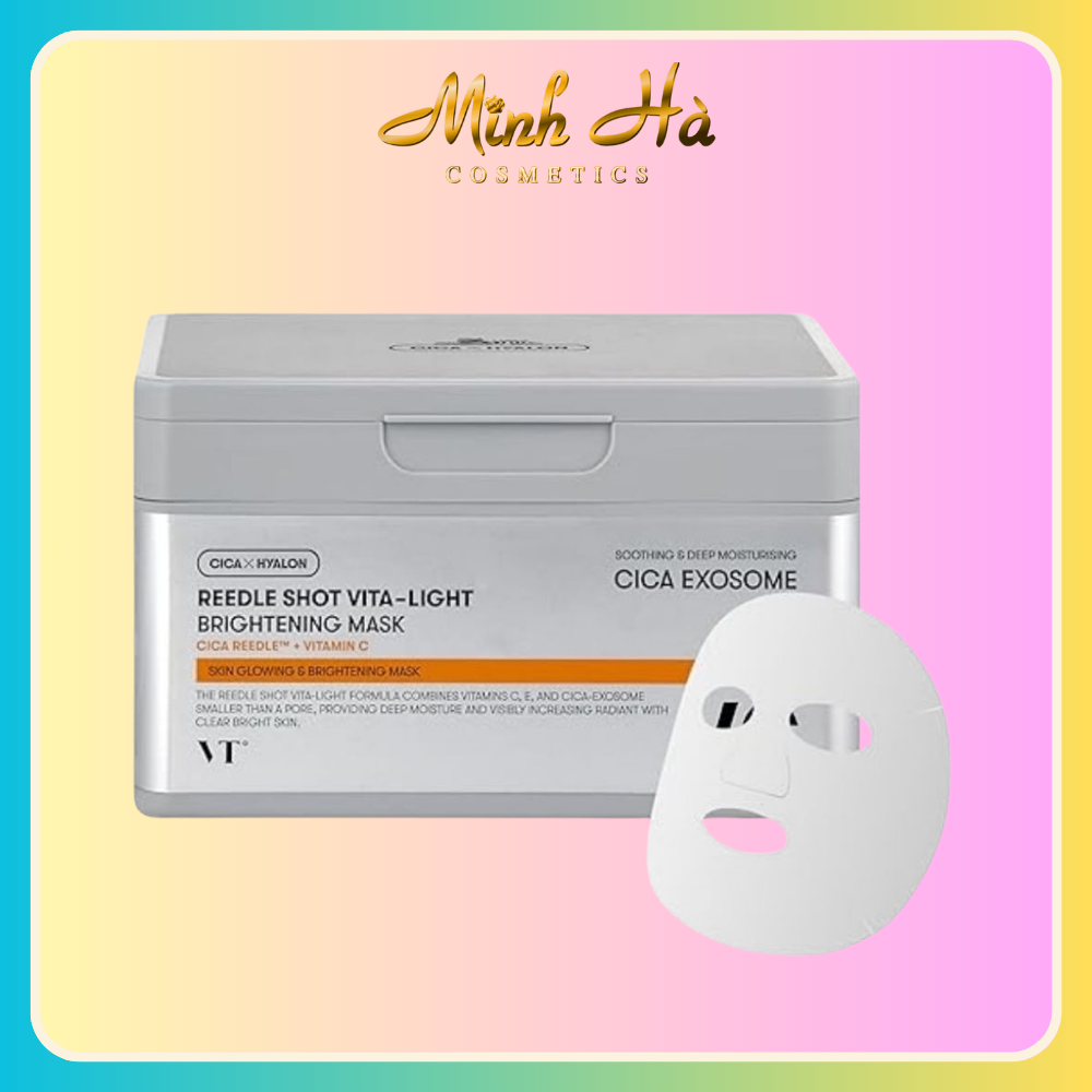 Hộp mặt nạ VT Cosmetics Reedle Shot Vita-light Brightening Mask 30 miếng
