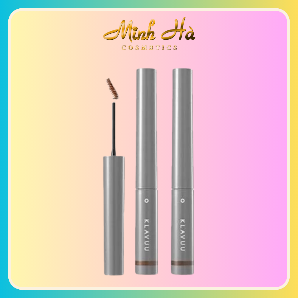 Mascara mày Klavuu Urban Pearlsation Easy Touch Browcara 3g định hình lông mày tự nhiên