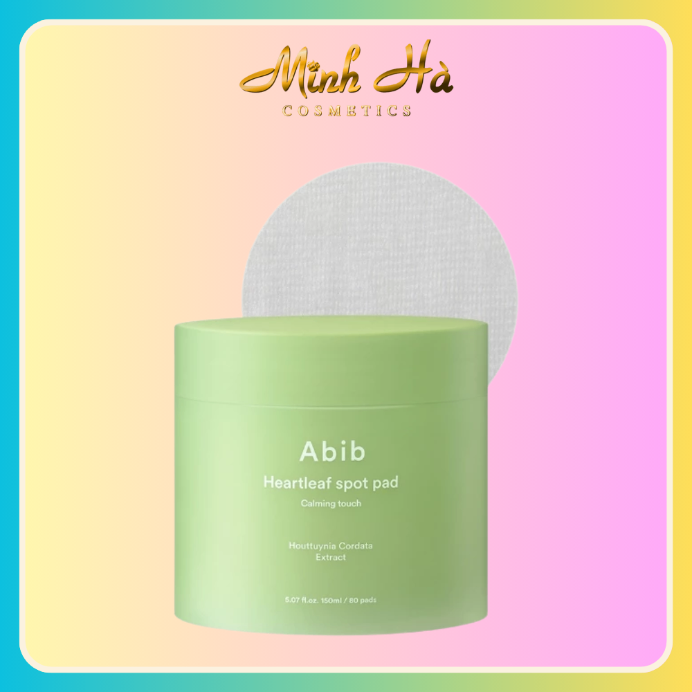 Toner pad Abib Heartleaf Spot Pad Calming Touch 150ml (80 miếng)
