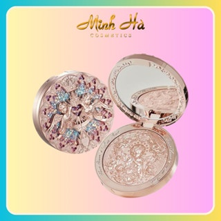 Phấn bắt sáng Flower Knows Little Angel Collection Embossed Highlighter 8g chất phấn mịn lì lâu trôi