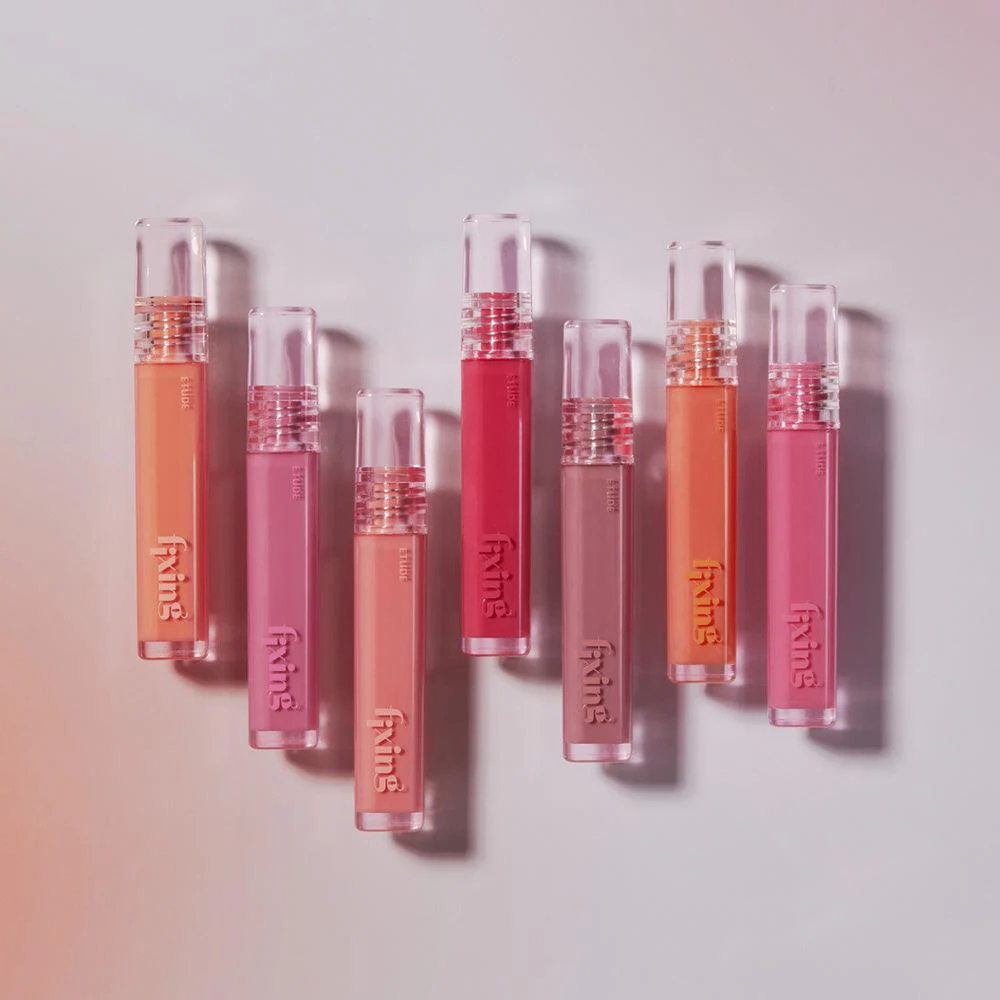 Son tint bóng Etude Glow Fixing Tint 3.8g giữ ẩm lên màu chuẩn