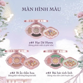 Phấn mắt 5 ô Flower Knows Midsummer Fairytales Collection 6.5g lên màu chuẩn lâu trôi