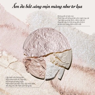 Phấn bắt sáng Flower Knows Little Angel Collection Embossed Highlighter 8g chất phấn mịn lì lâu trôi