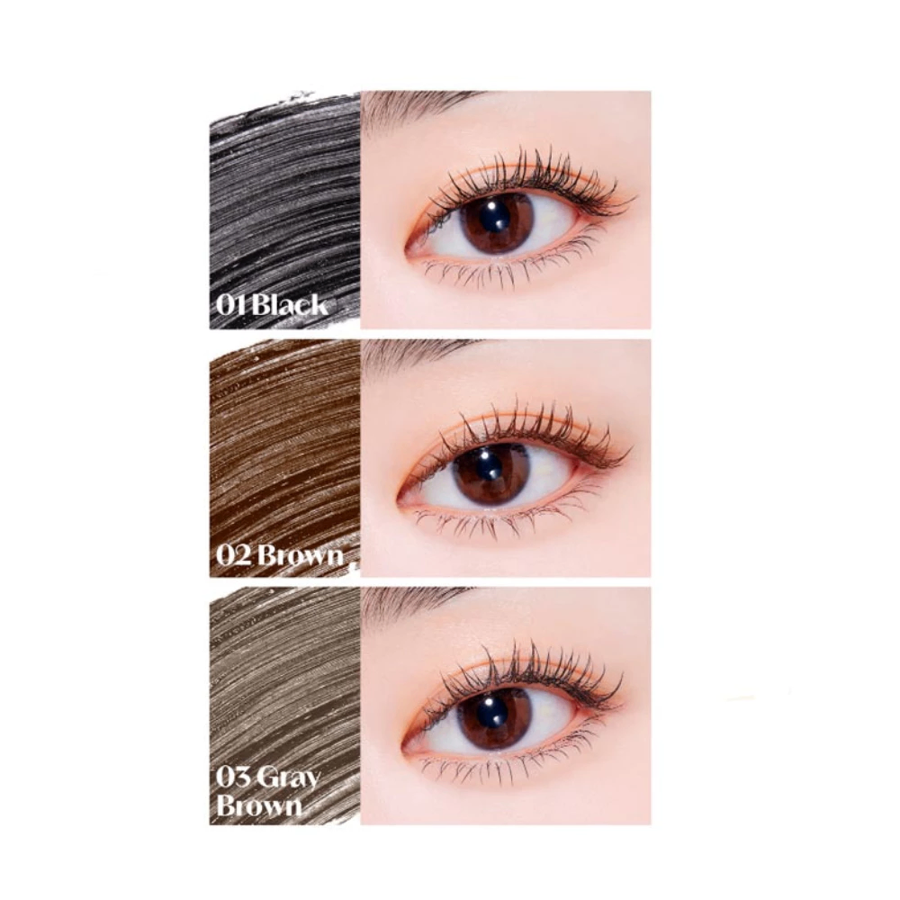 Mascara Etude House Curl Fix #01 Black 8g chống nước, nhẹ nhàng và tự nhiên