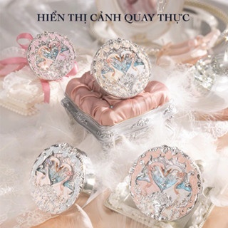 Phấn má hồng Flower Knows Swan Ballet Series Embossed Blush 5g chất phấn mịn lì dễ tán
