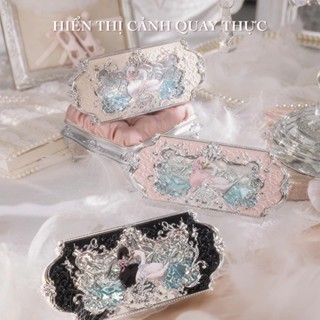 Bảng phấn mắt 6 ô Flower Knows Swan Ballet 6.5g hiệu ứng mịn lì lâu trôi