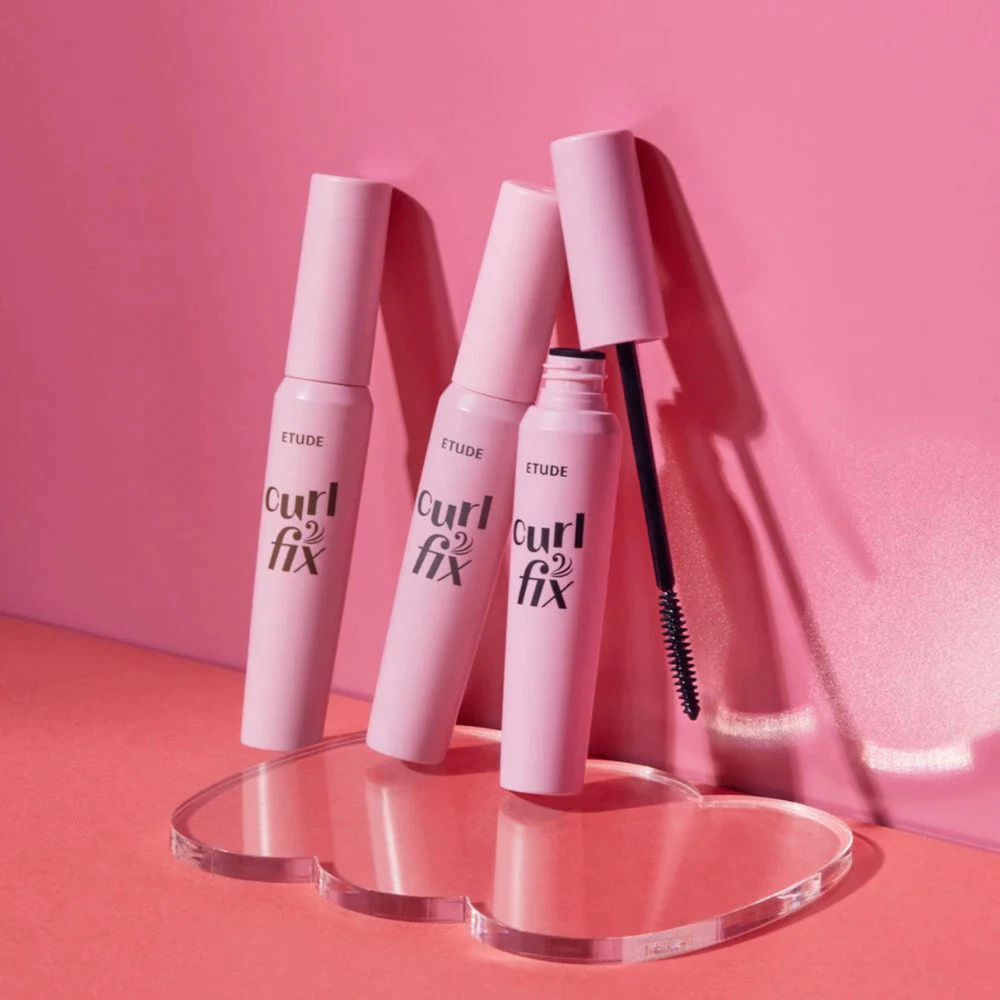Mascara Etude House Curl Fix #01 Black 8g chống nước, nhẹ nhàng và tự nhiên