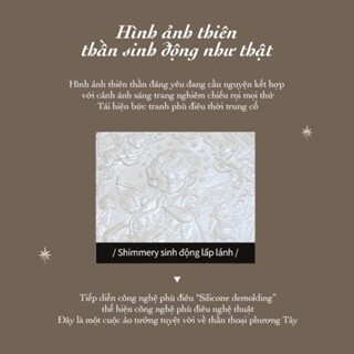 Phấn bắt sáng Flower Knows Little Angel Collection Embossed Highlighter 8g chất phấn mịn lì lâu trôi