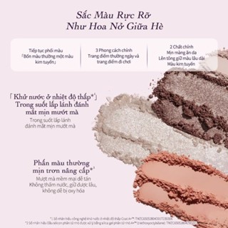Phấn mắt 5 ô Flower Knows Midsummer Fairytales Collection 6.5g lên màu chuẩn lâu trôi