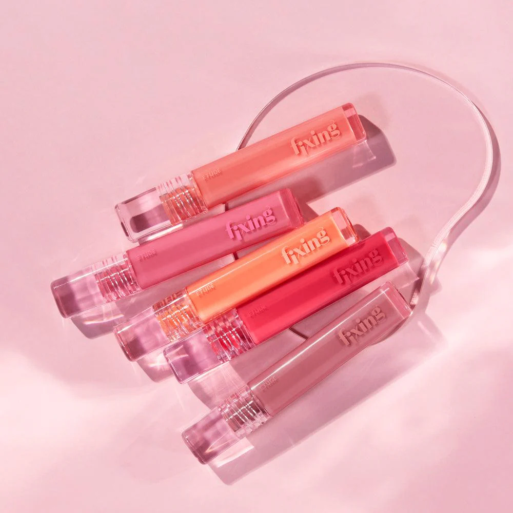 Son tint bóng Etude Glow Fixing Tint 3.8g giữ ẩm lên màu chuẩn