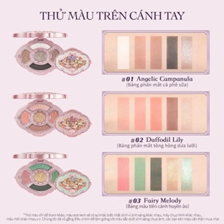 Phấn mắt 5 ô Flower Knows Midsummer Fairytales Collection 6.5g lên màu chuẩn lâu trôi