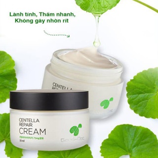 Kem dưỡng phục hồi da GoodnDoc Centella Repair 50ml giúp da sáng mịn màng, tăng tái tạo da