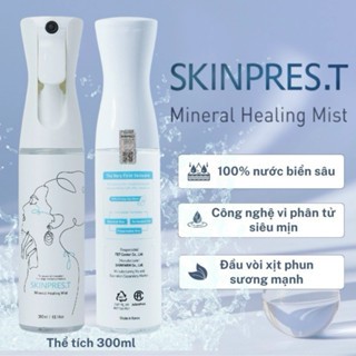 Xịt khoáng Skinpres.T Mineral Healing Mist 100ml phục hồi và cân bằng độ ẩm cho da