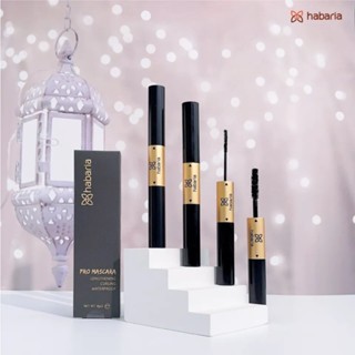 Chuốt mi Mascara hai đầu Habaria Pro Long Curly 5g siêu tiện lợi làm dày mi