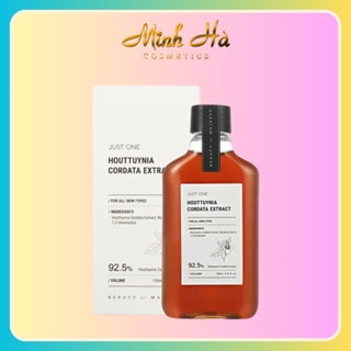 Nước hoa hồng Bom Just One Houttuynia Cordata Extract 150ml cấp ẩm, dành cho da dầu mụn
