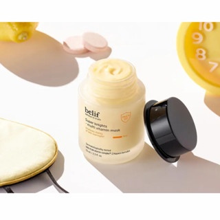 Mặt nạ ngủ Belif Multi Vitamin Mask (vàng) 75ml dưỡng sáng da và cấp ẩm tăng độ đàn hồi