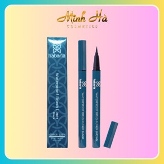 Bút kẻ mắt nước Habaria Waterproof Brush Liner 1g dễ dàng hoàn thành những đường viền dày mỏng khác nhau