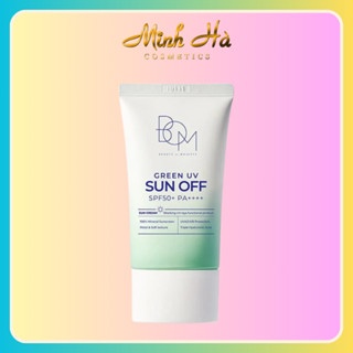 Kem chống nắng Bom Green Sun UV SPF50+ PA++++ 50ml chống nắng, cấp ẩm và dưỡng da trắng mịn