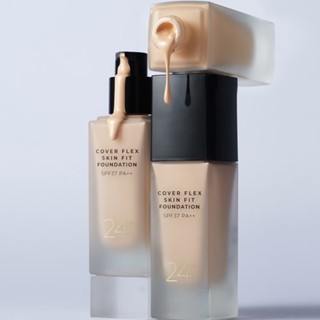 Kem nền che khuyết điểm BOM Cover Flex Skin Fit Foundation 30ml mỏng mịn che phủ tốt