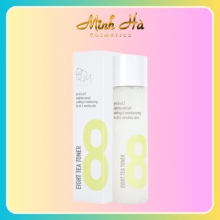 Nước hoa hồng 8 loại trà Bom Eight Tea 150ml giúp làn da đều màu và khỏe mạnh
