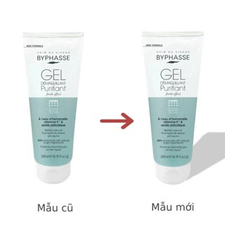 Gel rửa mặt Byphasse Purifying Cleansing Gel 200ml dành cho mọi loại da