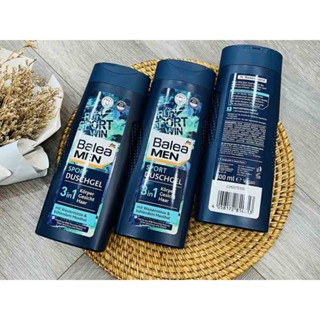 Sữa tắm gội nam Balea Men Sport Duschgel 3in1 300ml nhẹ nhàng làm sạch cảm giác mát lạnh sảng khoái cho người dùng