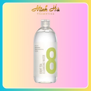 Nước tẩy trang BOM Eight Tea Cleansing Water 500ml từ 8 loại trà làm sạch sâu chỉ sau 1 bước