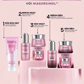 Kem dưỡng trắng da Pond's Bright Miracle Ultimate Clarity Day + Night Cream 45g dưỡng da sáng mịn đều màu