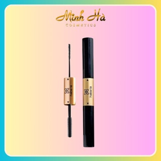 Chuốt mi Mascara hai đầu Habaria Pro Long Curly 5g siêu tiện lợi làm dày mi
