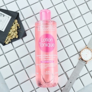 Nước hoa hồng Evoluderm Toning Lotion For Sensitive Skin 250/500ml dành cho da khô và nhạy cảm