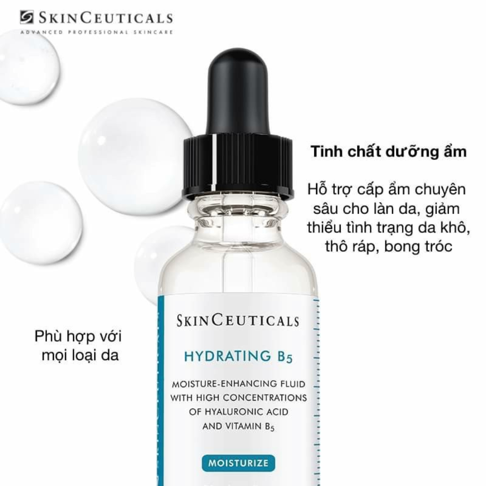 Serum SkinCeuticals Hydrating B5 15ml giúp làn da trở nên trẻ trung, mịn màng hơn