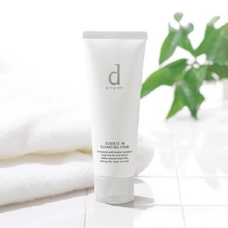 Sữa rửa mặt tạo bọt dưỡng da d Program Essence In Cleansing Foam 120g làm sạch và bổ sung dưỡng chất cho da