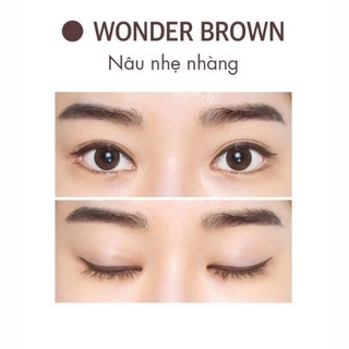 Bút dạ kẻ mắt Bom Wonderproof Pen 0.2g đầu cọ siêu mảnh, lâu trôi
