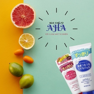 Tẩy tế bào chết Rosette Peeling Gel Nhật Bản 120ml hạn chể mụn sạch dầu thừa cho da
