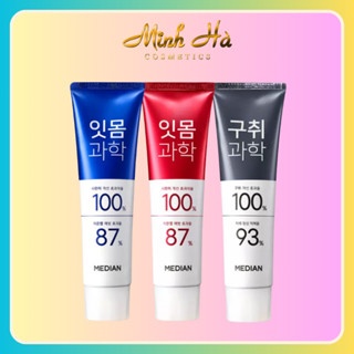 Kem đánh răng Median Dental IQ 93% (87% mẫu mới) Hàn Quốc 120g các loại nhiều công dụng