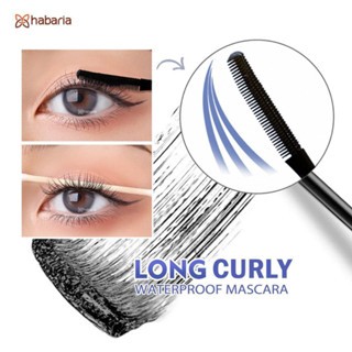 Chuốt mi Mascara hai đầu Habaria Pro Long Curly 5g siêu tiện lợi làm dày mi