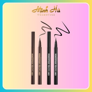 Bút dạ kẻ mắt Bom Wonderproof Pen 0.2g đầu cọ siêu mảnh, lâu trôi