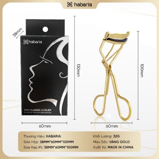 Kẹp mi Habaria Pro Classic Curler tay cầm vừa vặn, không làm đau tay