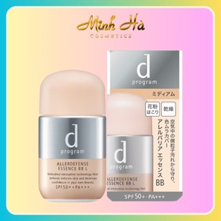 Kem chống nắng trang điểm D Program Allerdefense Essence BB SPF50+ PA+++ 30ml bảo vệ da nâng tông tự nhiên