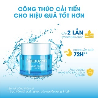 Kem dưỡng ẩm Neutrogena Hydro Boost Water Gel 50ml khóa ẩm mềm mượt da