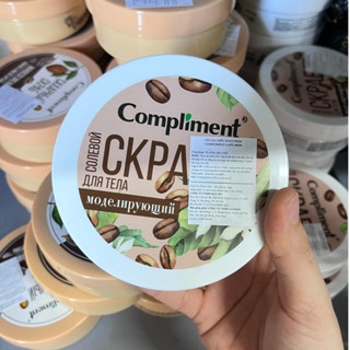 Tẩy da chết body Compliment 200ml các loại chiết xuất thiên nhiên làm sạch cơ thể, giảm mùi hiệu quả