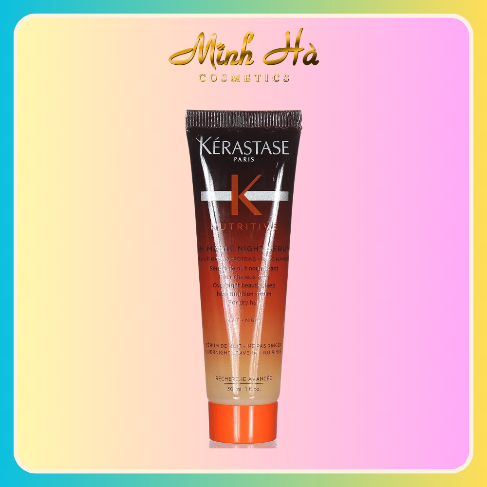 Serum dưỡng tóc Kerastase Nutritive 8H Magic Night 30ml nuôi dưỡng tóc qua đêm mềm mại, mượt mà